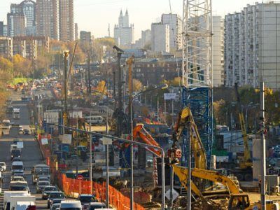 Реконструкцию Можайского шоссе завершат в октябре 2014 года