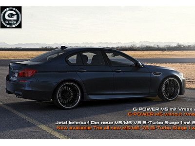 Первый тюнинг новой BMW M5 F10 от G-Power