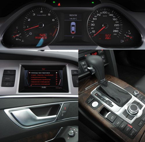 Про салон Audi написать что-то новое сложно — за шесть лет мы к нему привыкли. Главное — он до сих пор остаётся эталоном качества. И, кстати, в A6 заметно тише, чем в Генезисе
