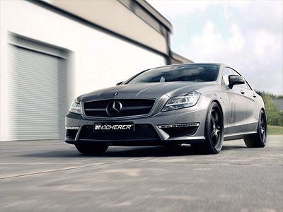 Ателье Kicherer привлекло Mercedes CLS 63 AMG к парусному спорту