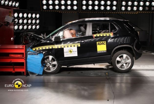 Краш-тест Chevrolet Trax