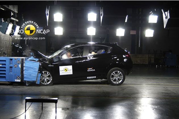 Краш-тест Alfa Romeo Giulietta. Фото Euro NCAP