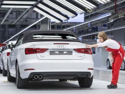 Audi начала сборку кабриолета A3