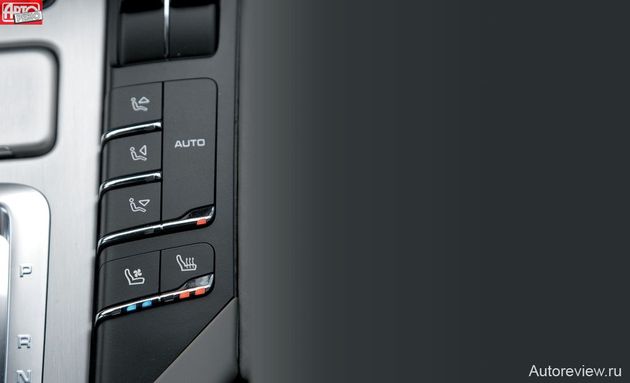 В числе опций — не только обогрев, но и вентиляция передних сидений