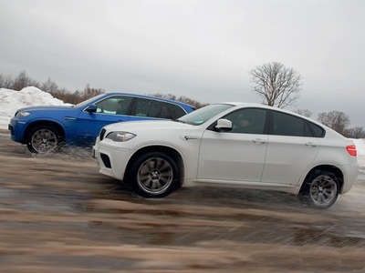 Гоночные кроссоверы BMW X5 M и X6 M