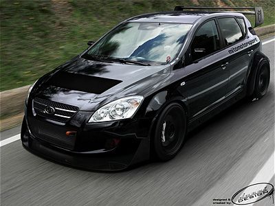 Словацкие тюнеры лишили KIA Cee'd переднего привода