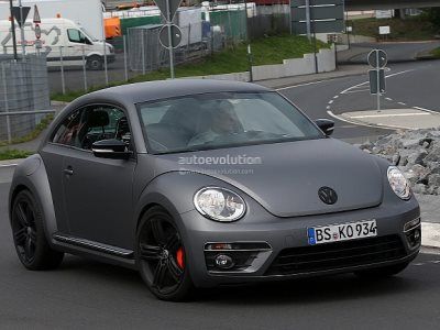 Опубликованы шпионские снимки Volkswagen Beetle R
